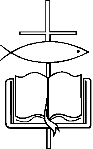 Cross, Fish and Bible