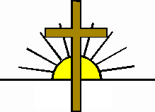Cross and Rising Sun