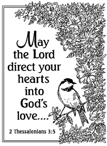 Bird and Bible Verse