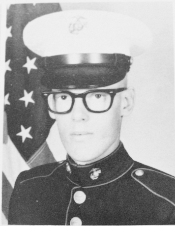 Pastor Walther's Marine Photo - 1977