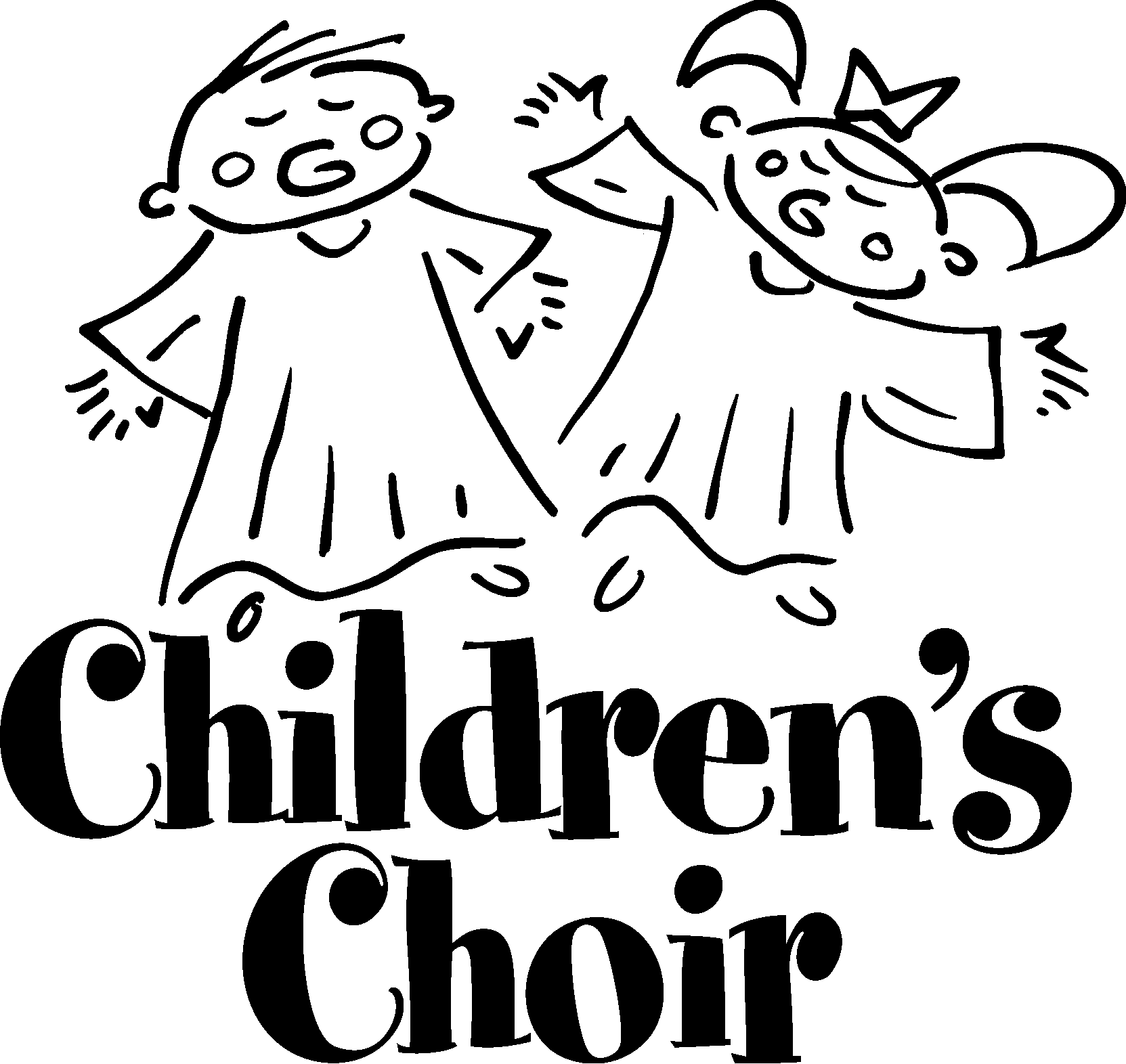 Children in Choir Gowns