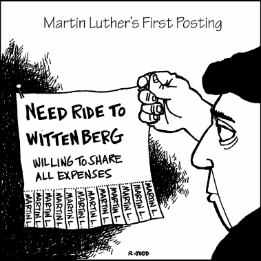 Martin Luther Cartoon