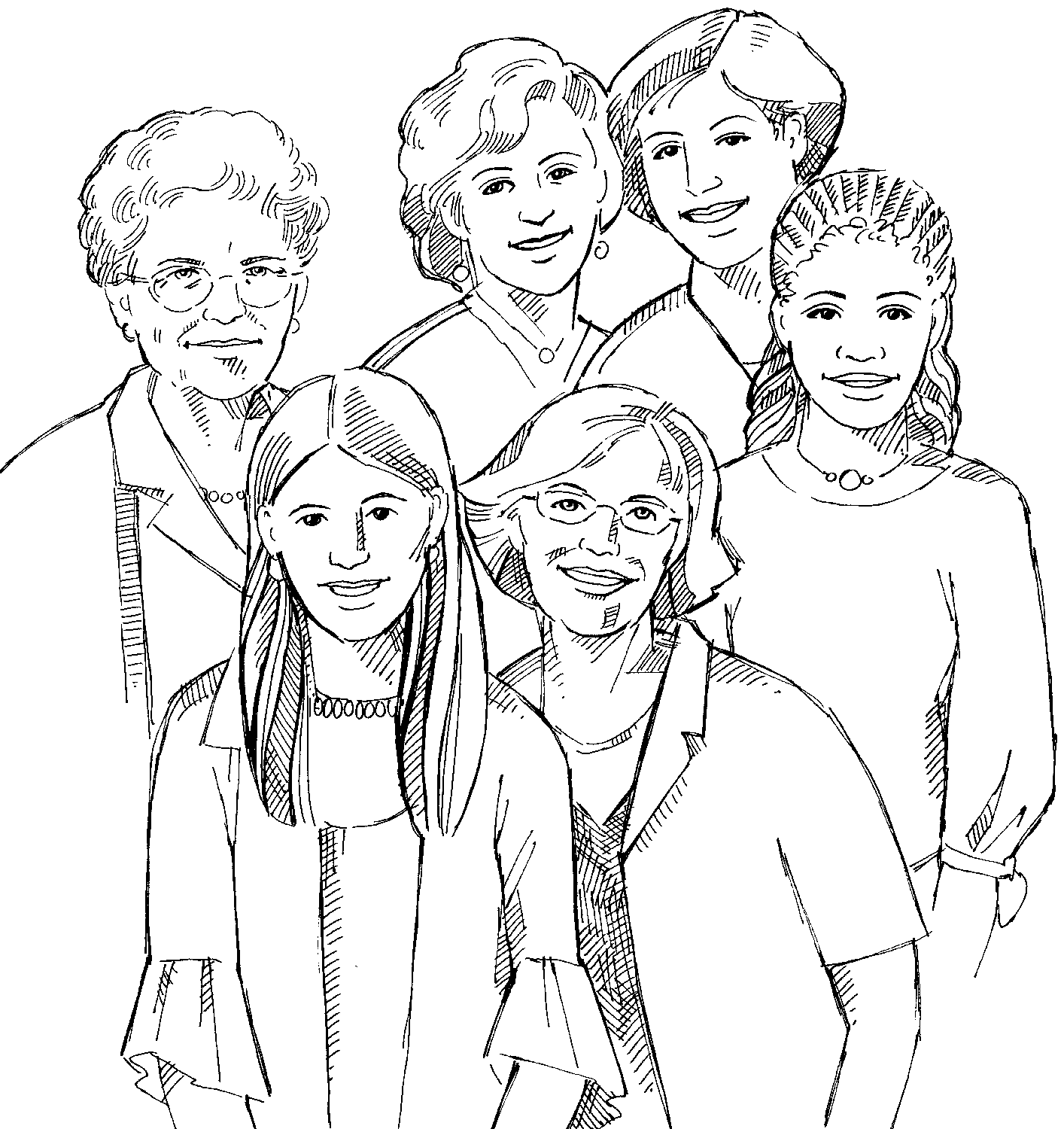 Group of Women of All Ages